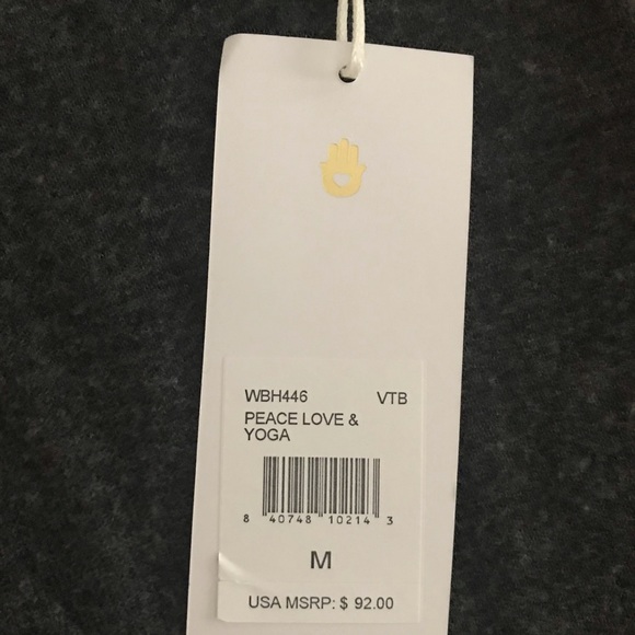 Peace, Love, Yoga Savasana Hoodie - Picture 5 of 8